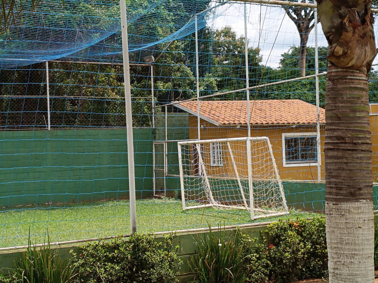 Detalhes da estrutura da chácara