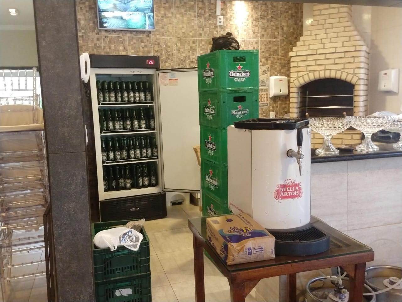 Estrutura do local para eventos e recepções